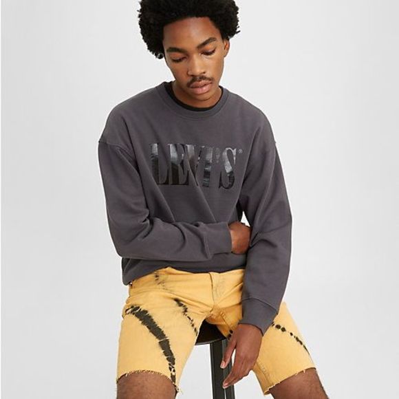 511™ Slim Cut-Off Tie Dye 10-11" Men's Shorts - Roquefort - Picture 4 of 5